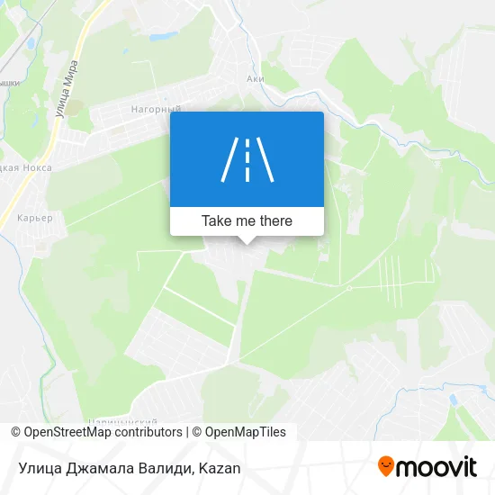 Улица Джамала Валиди map