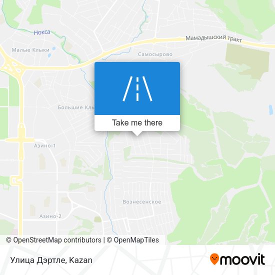 Улица Дэртле map
