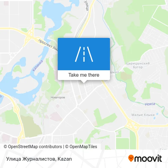 Улица Журналистов map