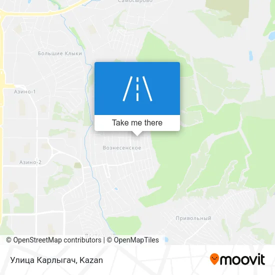 Улица Карлыгач map