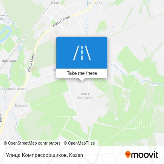Улица Компрессорщиков map
