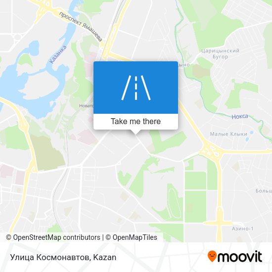 Улица Космонавтов map