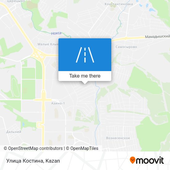 Улица Костина map