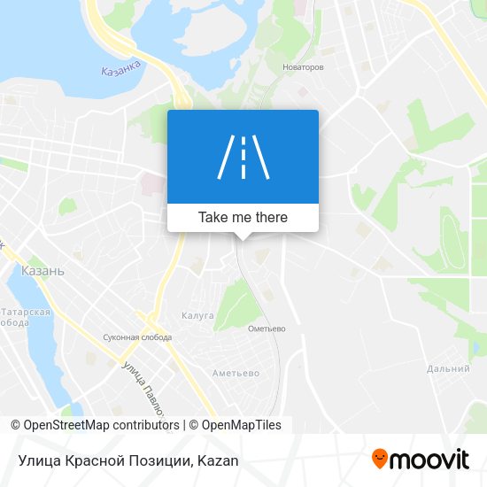Улица Красной Позиции map