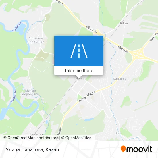 Улица Липатова map