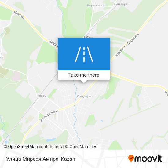 Улица Мирсая Амира map
