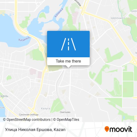 Улица Николая Ершова map