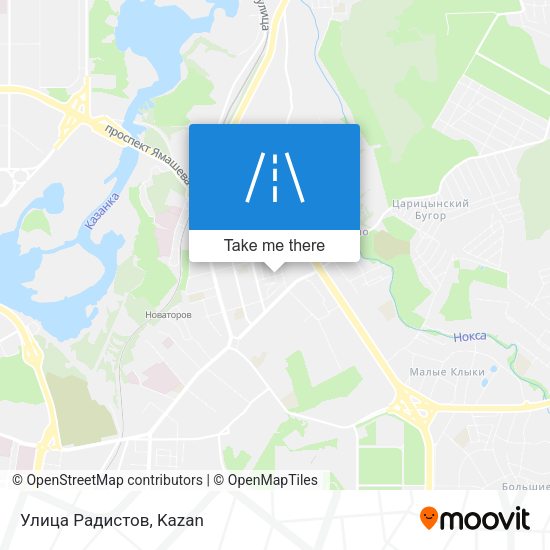 Улица Радистов map