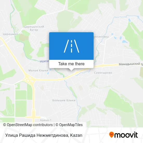 Улица Рашида Нежметдинова map