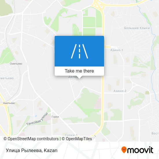 Улица Рылеева map