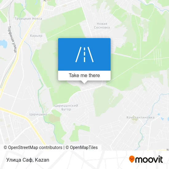 Улица Саф map
