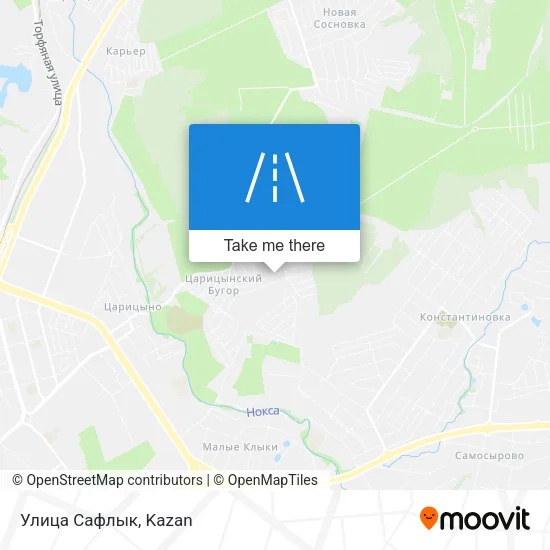 Улица Сафлык map