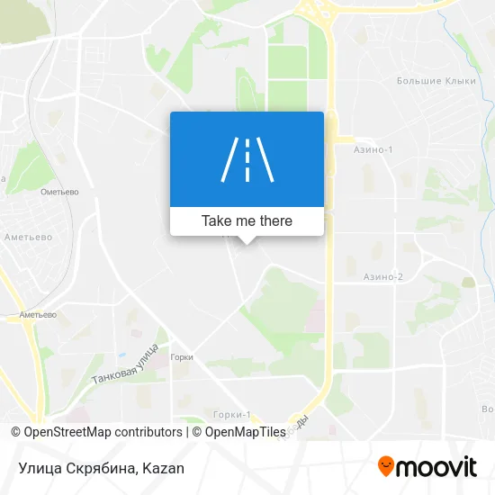 Улица Скрябина map
