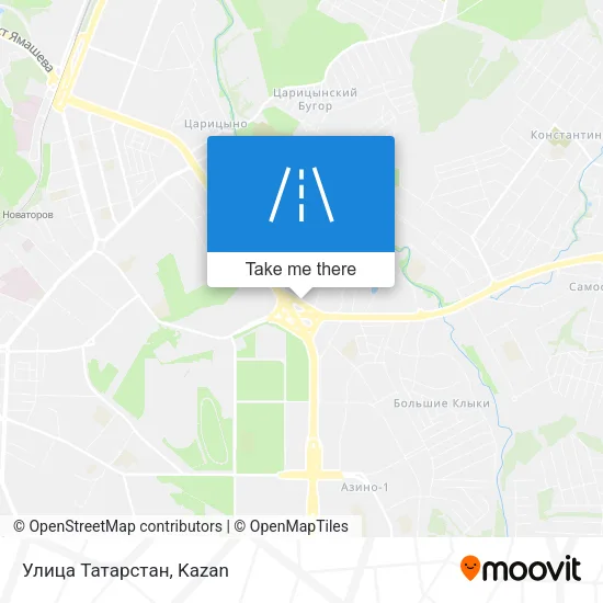 Улица Татарстан map