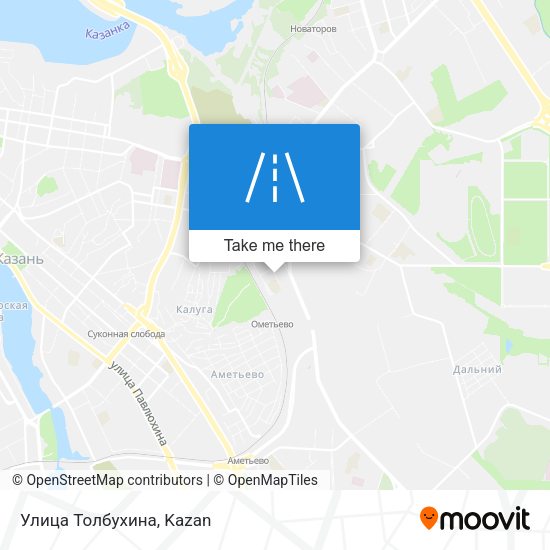 Улица Толбухина map