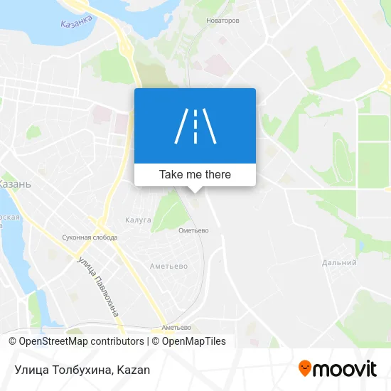 Улица Толбухина map
