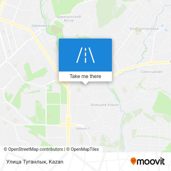 Улица Туганлык map