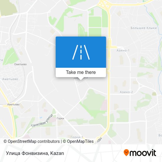 Улица Фонвизина map
