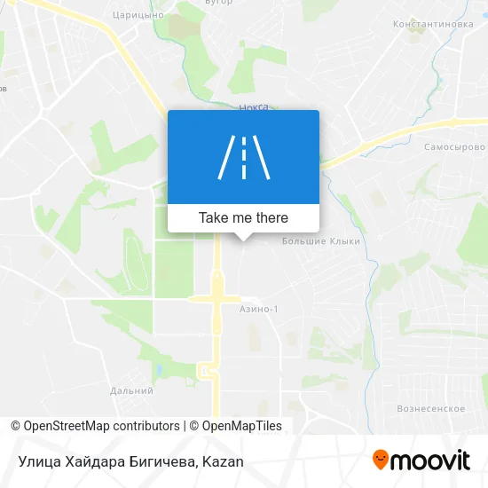 Улица Хайдара Бигичева map