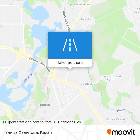 Улица Халитова map