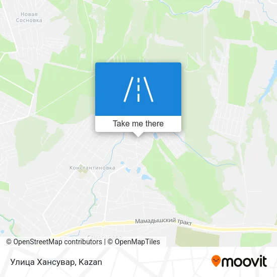 Улица Хансувар map