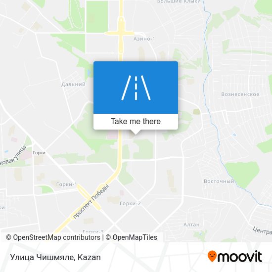Улица Чишмяле map
