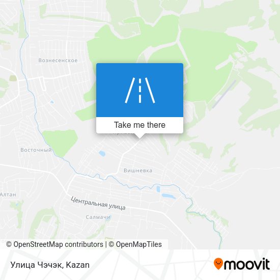 Улица Чэчэк map
