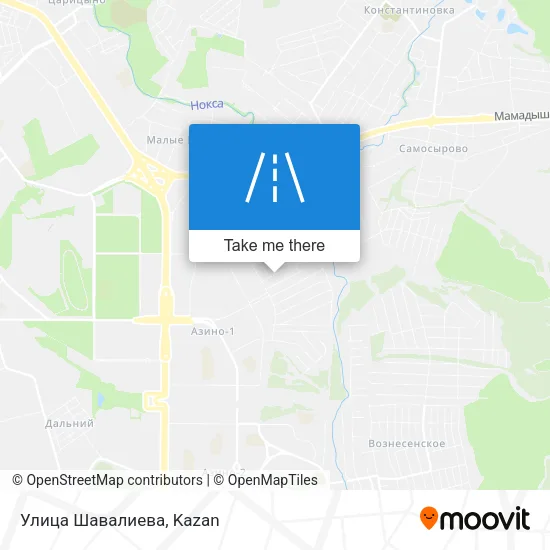 Улица Шавалиева map