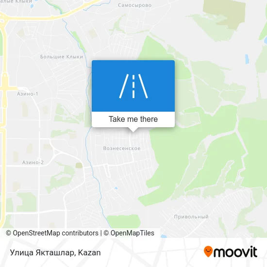 Улица Якташлар map
