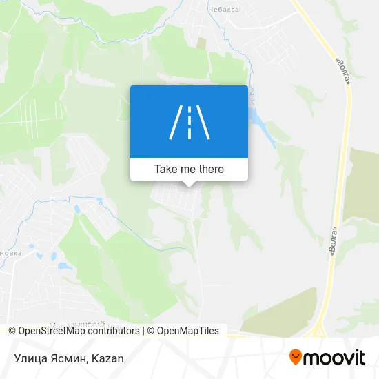 Улица Ясмин map