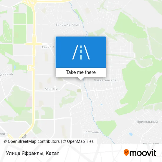 Улица Яфраклы map