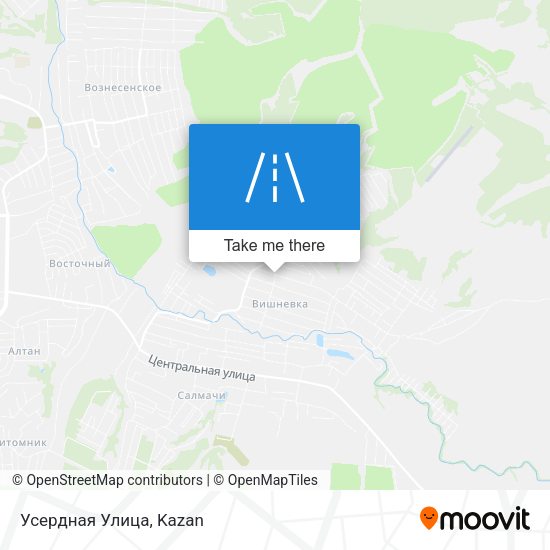 Усердная Улица map