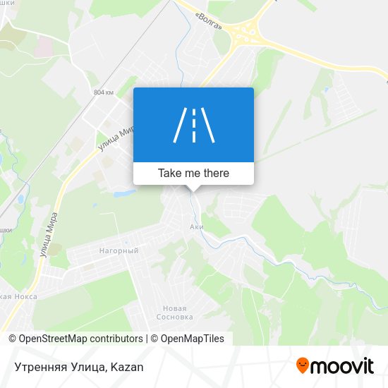 Утренняя Улица map