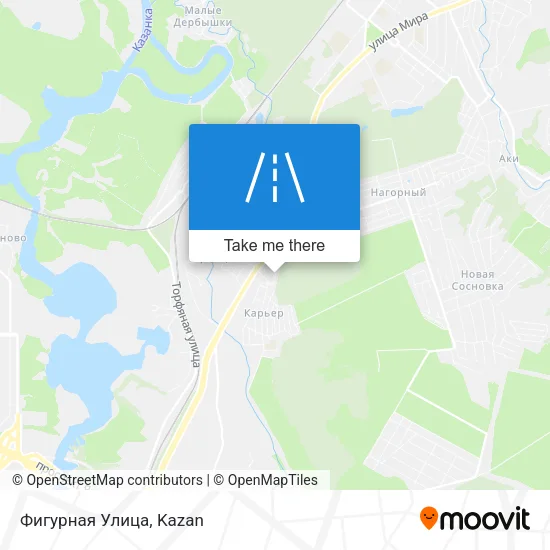 Фигурная Улица map