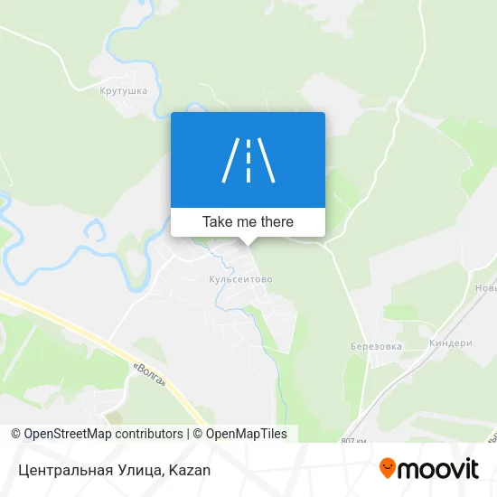 Центральная Улица map