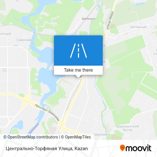 Центрально-Торфяная Улица map
