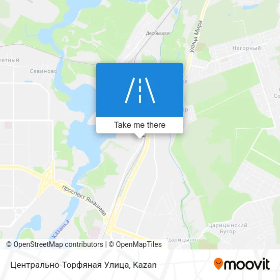 Центрально-Торфяная Улица map
