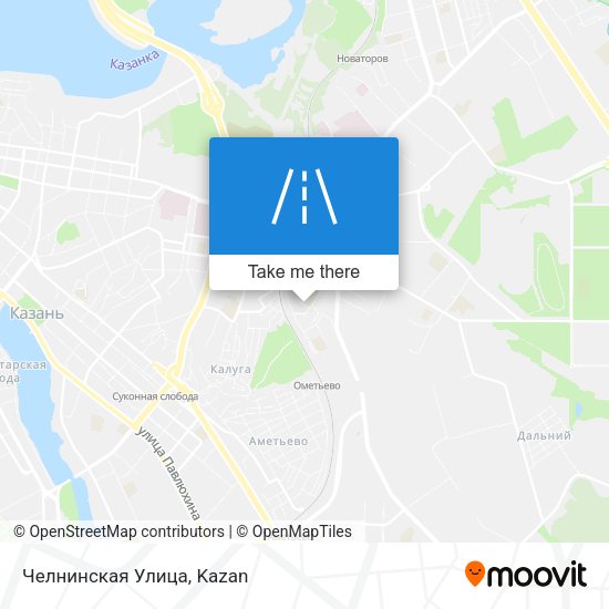 Челнинская Улица map