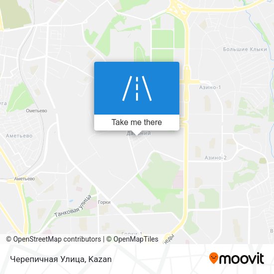 Черепичная Улица map