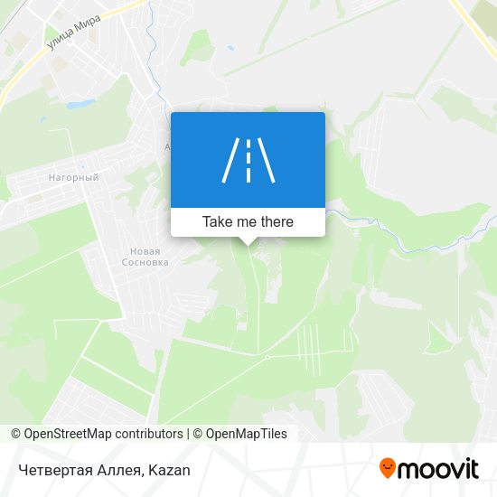 Четвертая Аллея map
