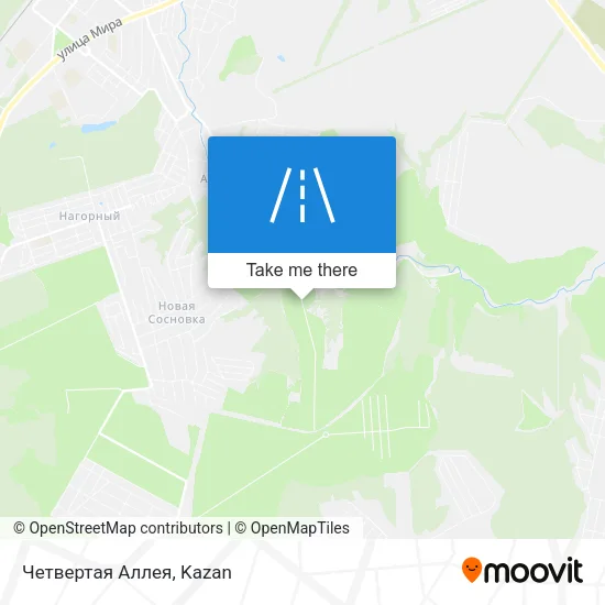 Четвертая Аллея map