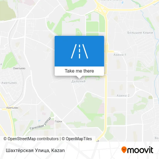 Шахтёрская Улица map