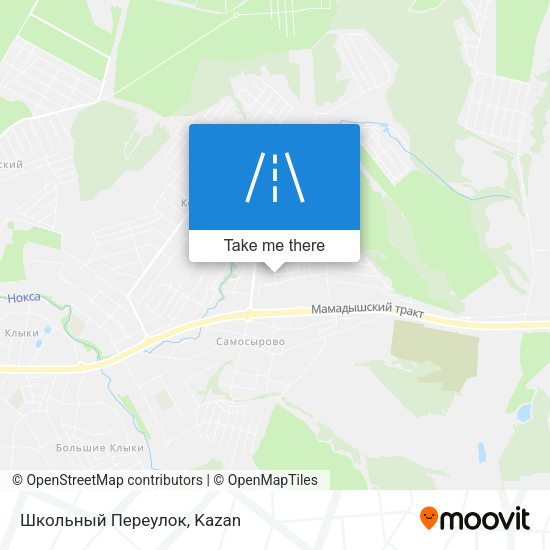 Школьный Переулок map