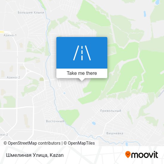 Шмелиная Улица map