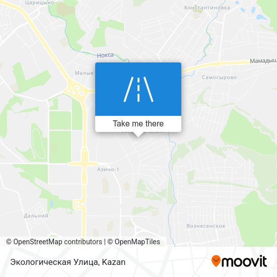 Экологическая Улица map