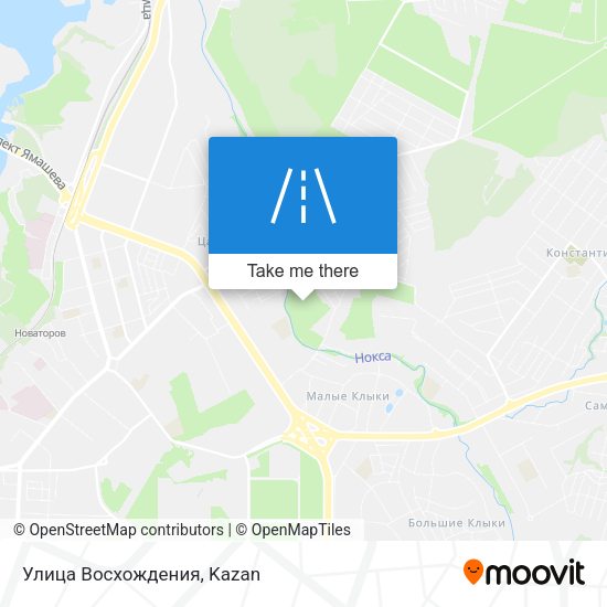 Улица Восхождения map