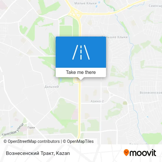 Вознесенский Тракт map
