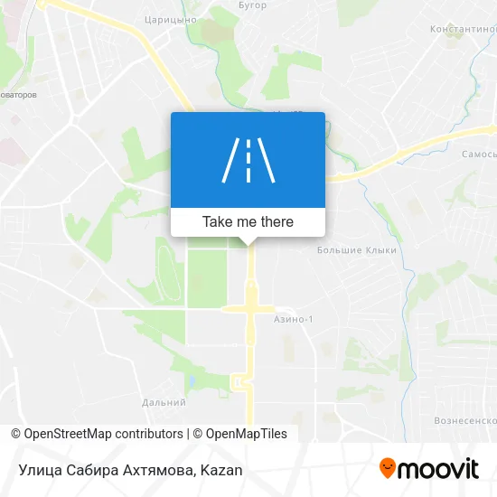 Улица Сабира Ахтямова map