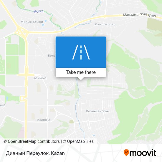 Дивный Переулок map