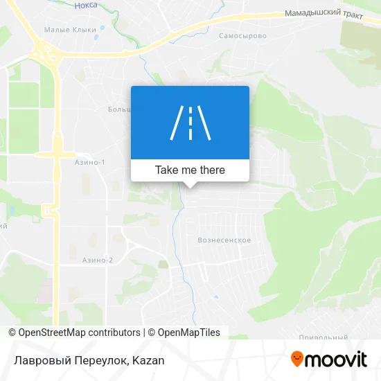 Лавровый Переулок map
